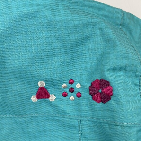 O’Neill Escape Series Ski Jacket Women’s XL Hooded 5000mm 2 Layer Shell Teal - Picture 13 of 14